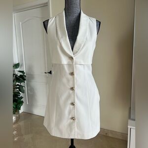 ZARA White Mini Dress